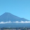 今朝の富士山