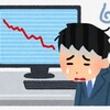 シライ電子でストップ安をくらいました