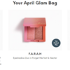 IPSY 今月の中身（Apr 2022）