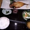 ほんまもん食堂のアジ定食