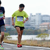 先頭通過から６６分後くらいまで:37km過ぎ@おかやまマラソン2016（13日）