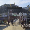 Myanmar/India border crossing at Rihkhawdar-Zokhawthar checkpoint