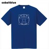 ウィトルウィウス的人体図パロディードライＴシャツ