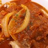 松屋、本日発売「ごろごろチキンのトマトカレー」頂きました！＾＾