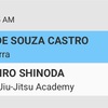 IBJJF世界柔術選手権が行われています
