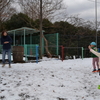 雪の幼稚園・・