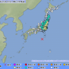 東北南部・関東で震度４