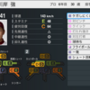 プロスピ2024 川岸強 (2009年ver) 再現選手 スピナンバー・画像ファイル