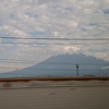約２年前の新幹線車中から見た富士山