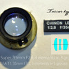 「CHINON LENS 35mm f3.5」(CHINON 35FA SUPER AD)チノンレンズをミラーレスで使ってみました!