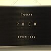 9.22 Phew /京都「外」