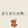 またまたお熱...