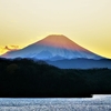 夕暮れ時って寒いよなって／埼玉県狭山湖にて