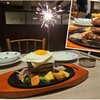 【ステーキのどん】高さ10cm、重量460g越えの３段タワーバーグ「どんタワーハンバーグ」