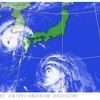 台風の気圧変化