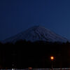 逢魔時の富士山