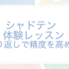 シャドテンー精度を高めていくー