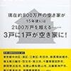 【読書メモ】老いる家 崩れる街 住宅過剰社会の末路