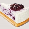 スターバックスから「ブルーベリーレアチーズケーキ」が新登場！ブルーベリー果肉をトッピングしたスイーツ新商品です
