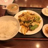 中区末広町の「敦煌」で重慶ホイコーロー定食