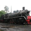 西安の蒸気機関車ＳＬ（2011年06月21日雨の中撮影）