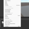 UnityEditor拡張でProjectWindowsを右クリックした際のコマンドをカスタマイズする
