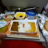 インド旅行の機内食