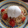 自家製のセミドライトマトで作る簡単パスタ