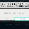 ニンテンドースイッチのスクリーンショットをメモリーやSDカードに移動（コピー）する方法