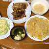 チャーハンと生姜焼きを夕食に決定　屈せず元気に頑張ります!