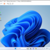 会社のあれこれが面倒くさいので仮想にWin11入れた