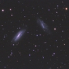 さんかく座銀河 NGC672とIC1727