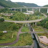 快！つづら折りルートで毛無山！高いの怖い朝里ダム・ループ橋