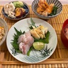 ホウボウとニシ貝