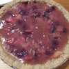 冷凍庫にあった冷凍果物をタルトにしてみた