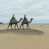 月の沙漠記念公園（中央海水浴場）(御宿町)～つくば市とその周辺の風景写真案内（７９４）