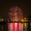 名港、ガーデン埠頭の夜