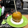 🚩外食日記(972)    宮崎   🆕「リンゴカケルアメ」より、【りんご飴(プレーン)】‼️🌐小林市細野🌐