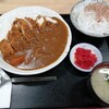 西川口の「あおき食堂」でチキンカツカレー定食を食べました★