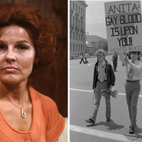 あのアニタ ブライアントの孫娘 女性と結婚へ 石壁に百合の花咲く