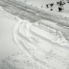 ②AM7:30 積雪35cm。4:30から雪かき（×_×）