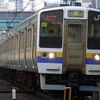 【常磐線を走る房総色】211系虹の架け橋号