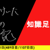 【日記】知識足りず