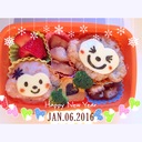 息子たちへのお弁当記録☆〜海苔文字&キャラ弁〜