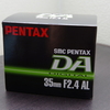 PENTAXの素晴らしい撒き餌レンズ。防滴？そんなんついとるわけ、あらへんやろ！そんなsmc PENTAX-DA 35mmF2.4ALを買っちまう。