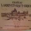 Chateau Larrivet-Haut-Brion 2001