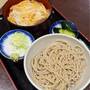 【グルメ・そば処 やぶ金 花京院店】ダイナミックな茹でっぷりと学食気分の丼盛り。謎多き厨房から生み出される絶品Aランチ。仙台市 仙台駅  3回目