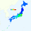 Number of HIV Carriers in Japan by Prefecture, 1985-2015