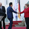 2016 平成28年5月4日(水)　安倍晋三首相、独・メルケル首相と会談