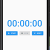 Flutter 初めてのアプリ作成 ストップウォッチ